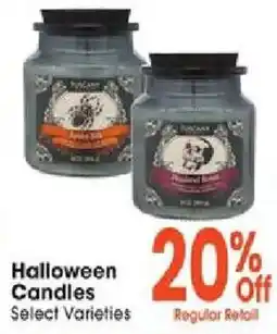 Jewel-Osco Halloween Candles offer
