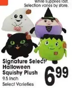 Jewel-Osco Signature Select Halloween Plush offer