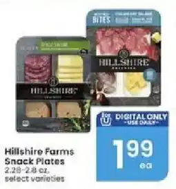 Albertsons Hillshire Farms Snack Plates offer