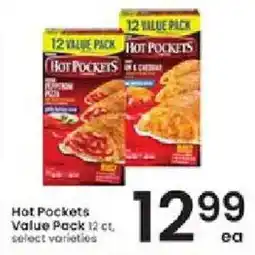 Albertsons Hot Pockets Value Pack offer