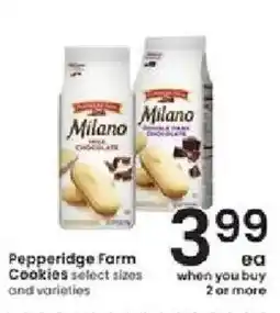 Albertsons Pepperidge Farm Cookies offer