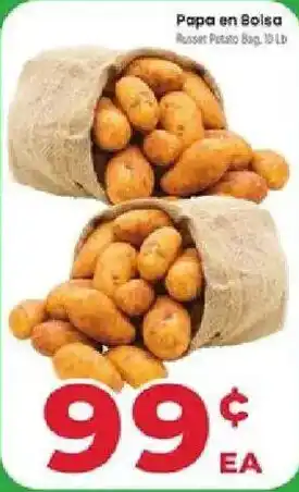 Russet Potato Bag