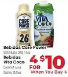 Bebidas Core Power