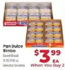 Pan Dulce Bimbo Sweet Bread