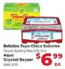 Supermercado El Rancho Bebidas Topo Chico Sabores offer