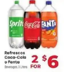 Supermercado El Rancho Coca-Cola, Sprite or Fanta offer