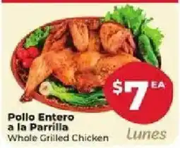 Supermercado El Rancho Whole Grilled Chicken offer