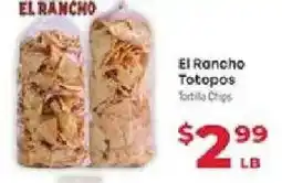 Supermercado El Rancho El Rancho Totopos offer