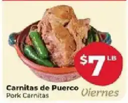 Supermercado El Rancho Pork Carnitas offer