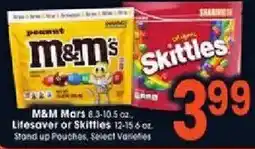 Jewel-Osco M&M's Skittles offer