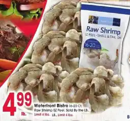 Jewel-Osco Waterfront Bistro Raw Shrimp offer