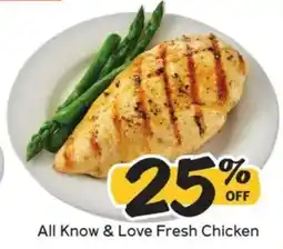 Winn Dixie All Know & Love Fresh Chicken offer