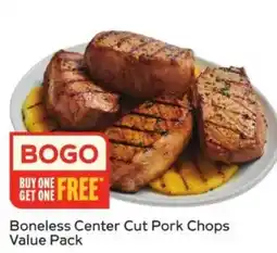 Winn Dixie Boneless Center Cut Pork Chops Value Pack offer