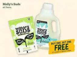 Sprouts Farmers Market Molly's Suds All Items offer