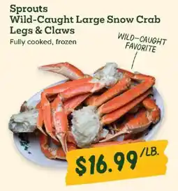 Sprouts Farmers Market Sprouts wild-caught large snow crab legs & claws offer