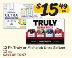 Winn Dixie Truly or Michelob Ultra Seltzer offer