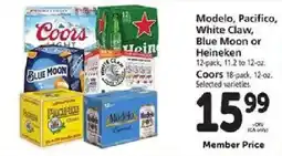 Safeway Modelo, Pacifico, White Claw, Blue Moon or Heineken offer
