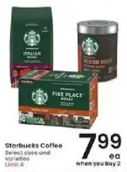 Albertsons Starbucks Coffee offer
