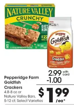 Smith's Pepperidge Farm Goldfish Crackers offer