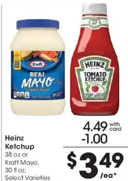 Smith's Heinz Ketchup or Kraft Mayo offer