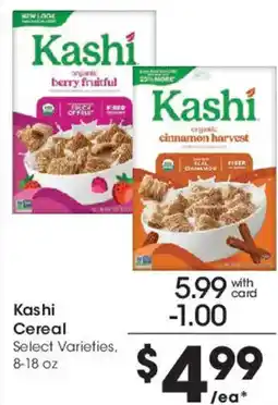 Smith's Kashi Cereal offer