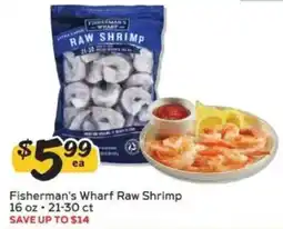 Winn Dixie Fisherman's Wharf Raw Shrimp offer