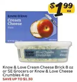 Winn Dixie Know & Love Cream Cheese offer