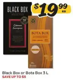 Winn Dixie Black Box or Bota Box offer