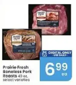 Albertsons Prairie Fresh Boneless Pork Roasts offer