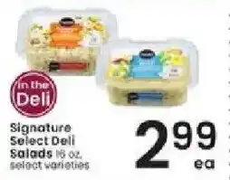 Albertsons Signature Select Deli Salads offer