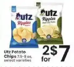 Albertsons Utz Potato Chips offer