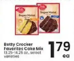 Albertsons Betty Crocker Favorites Cake Mix offer