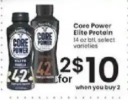 Albertsons Core Power Elite Protein offer