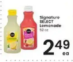 Albertsons Signature Select Lemonade offer