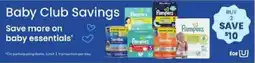 Albertsons Pampers baby essentials offer