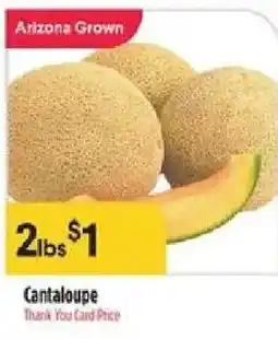 Bashas' Arizona Grown Cantaloupe offer