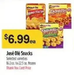 Bashas' Jose Ole Snacks offer