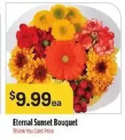 Bashas' Eternal Sunset Bouquet offer