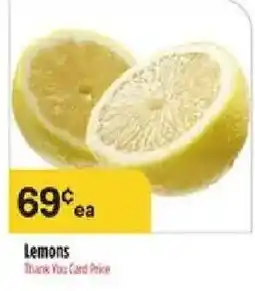 Bashas' Lemons offer