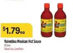 Bashas' Valentina Mexican Hot Sauce offer
