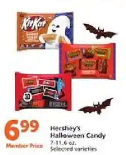 Vons Hershey's Halloween Candy offer