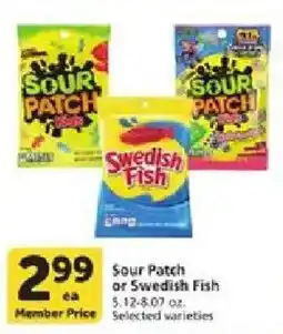 Vons Sour Patch or Swedish Fish offer