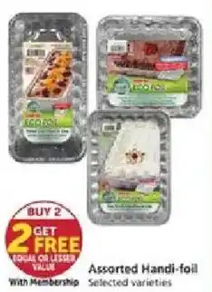 Vons Assorted Handi-foil offer