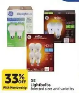 Vons Ge Lightbulbs offer