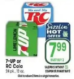 Jewel-Osco 7-up or rc cola offer