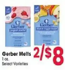 Jewel-Osco Gerber Melts offer