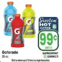 Jewel-Osco Gatorade offer