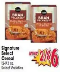 Jewel-Osco Signature Select Cereal offer