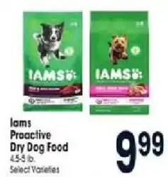 Jewel-Osco Iams Proactive Dry Dog Food offer