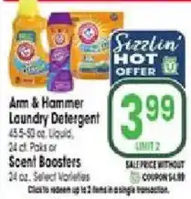 Jewel-Osco Arm & Hammer Laundry Detergent offer